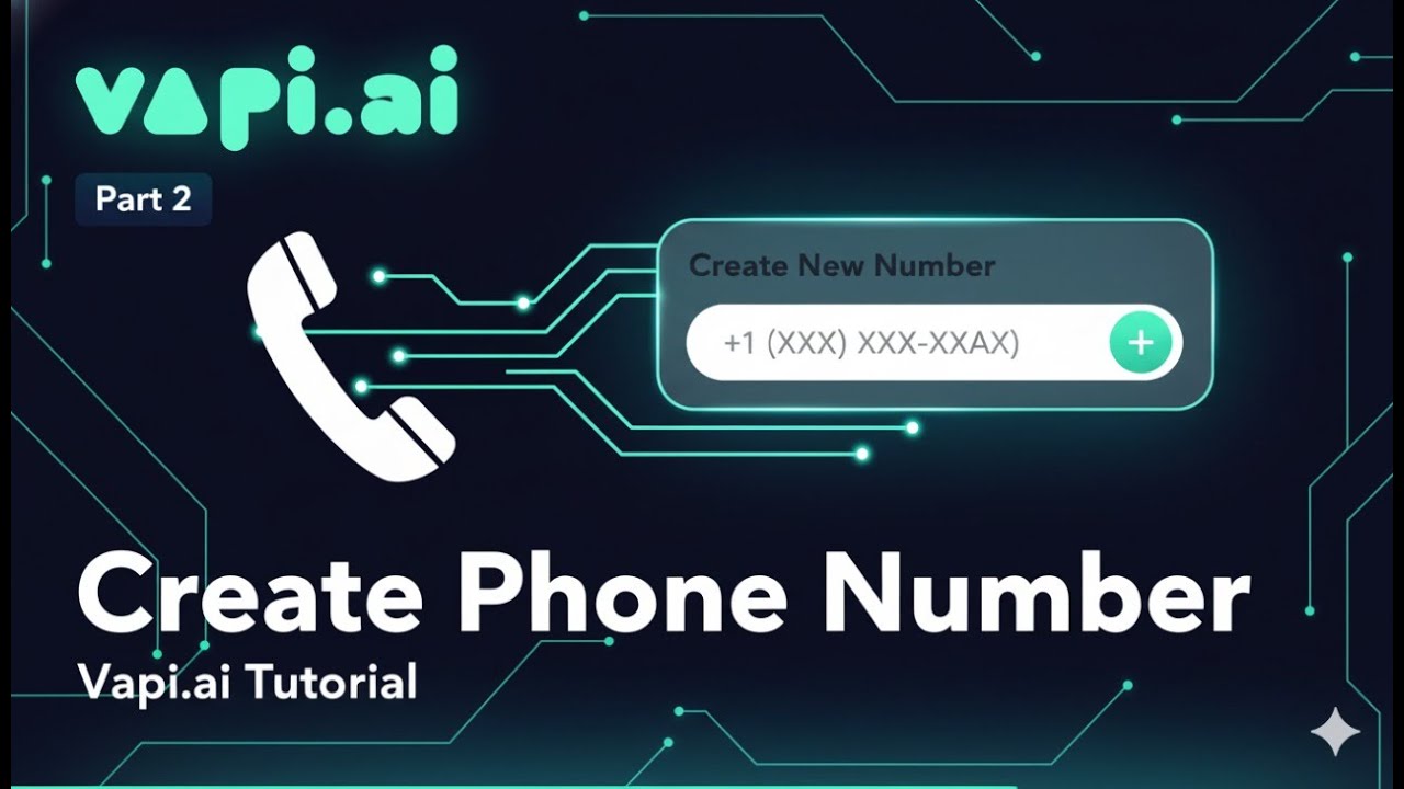 Create free phone number in Vapi | Setup inbound and outbound calls for your voice assistant#vapiai
