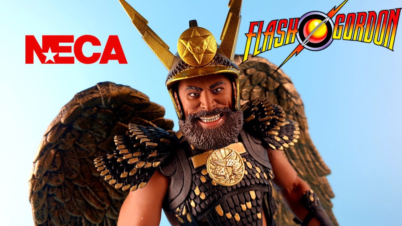 NECA ULTIMATE VULTAN  FLASH GORDON MOVIE ACTION FIGURE REVIEW @Returnoftherocketman