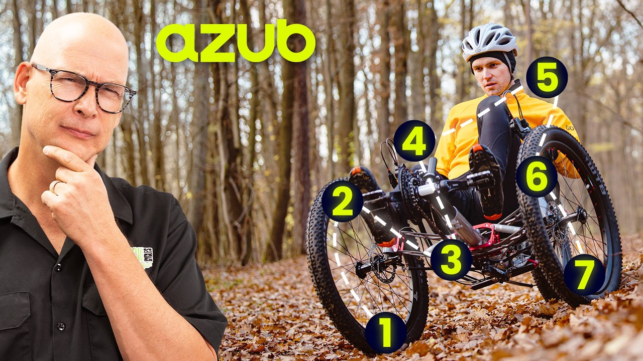 We’re carrying a new trike brand. 7 Reasons it's AZUB.