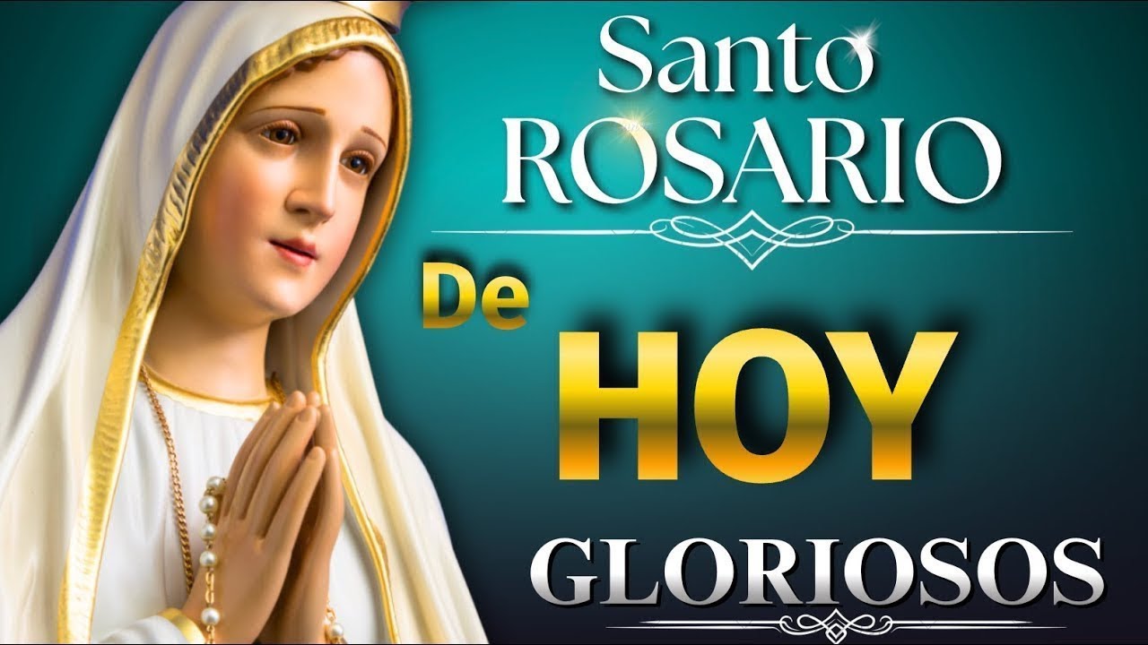 Rosario de HOY​🌹​Misterios GLORIOSOS​🌹 #rosario #gloriosos​