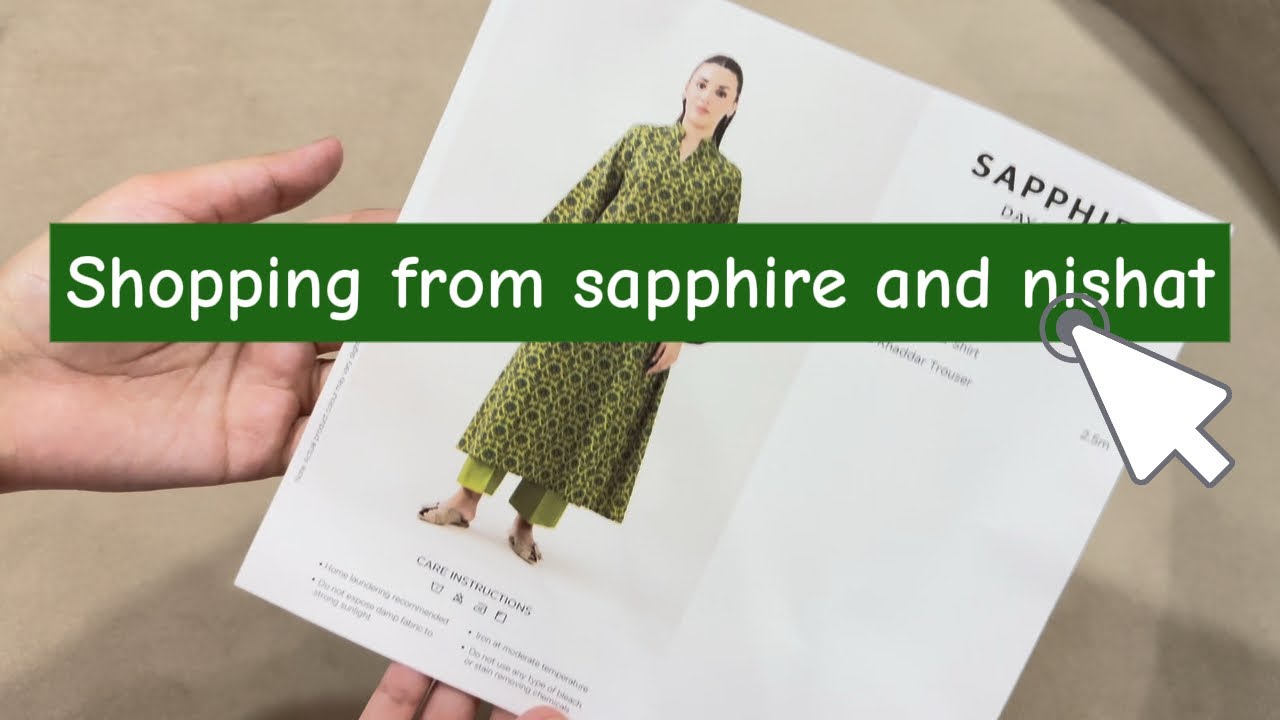 SHOPPING OF CASUAL OUTFITS FROM SAPPHIRE AND NISHAT🫶🏼