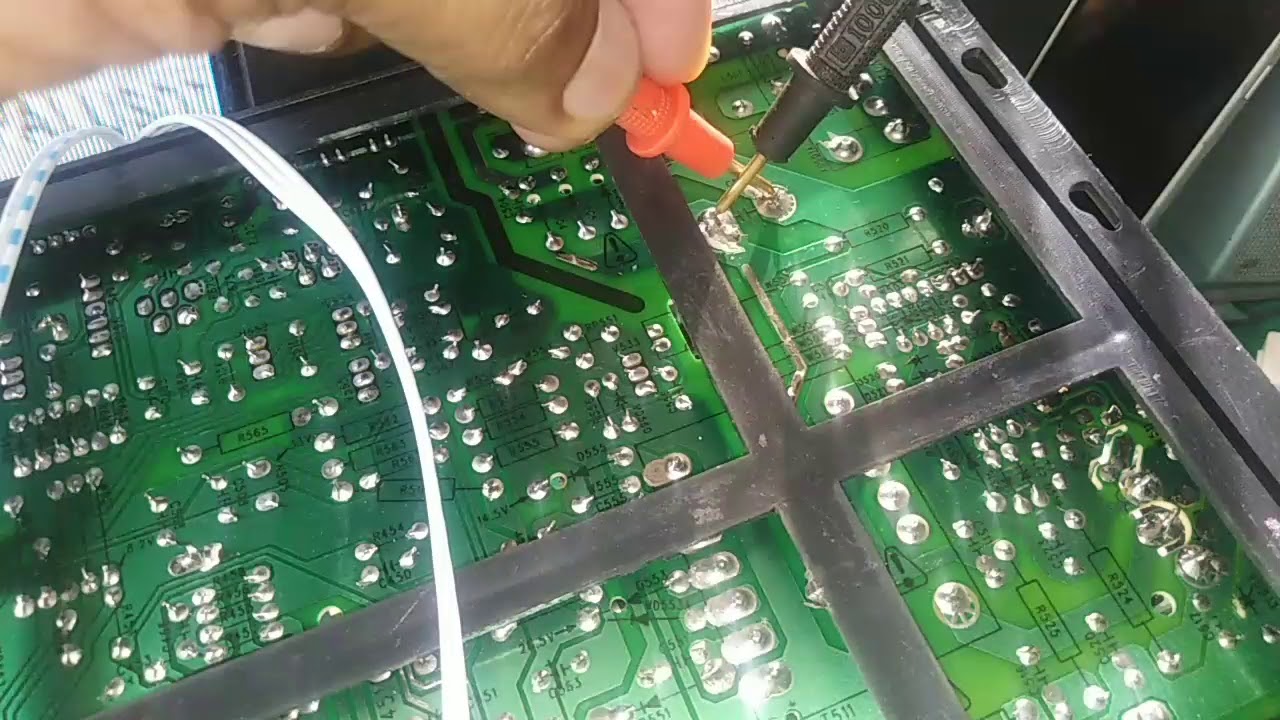 Part 1- Ibat ibang stages ng crt tv at voltages test point