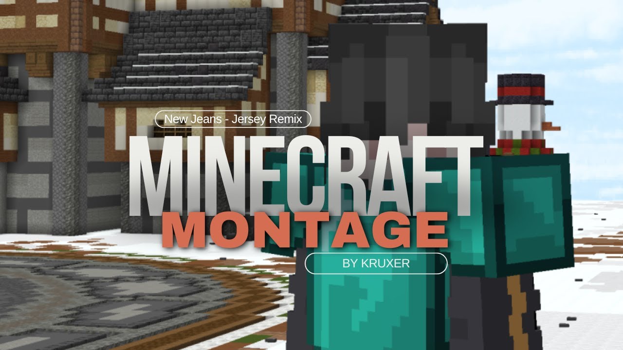 Funniewars/Minecraft Montage - New Jeans Jersey Club Remix