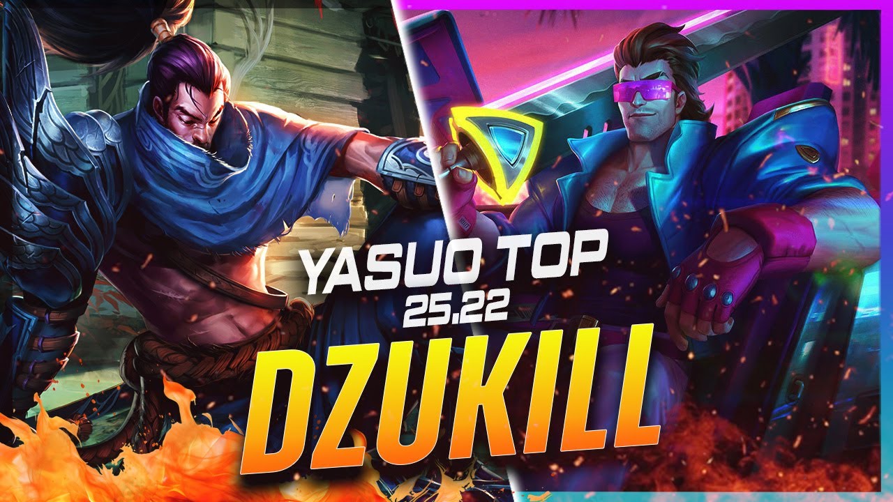Dzukill - Yasuo vs Garen TOP Patch 25.22 - Yasuo Gameplay