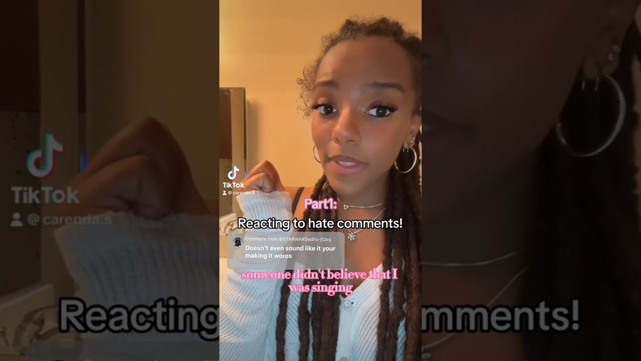 Part 1: Reacting To Hate Comments!🙅🏽&zwj;♀️🥹 #pov #react #relatable #shorts