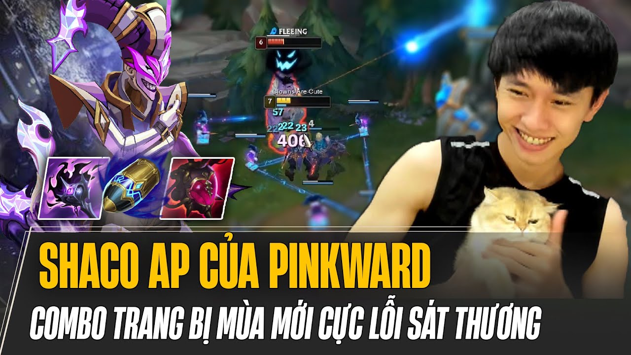 SHACO AP CỦA PINKWARD SIÊU LỖI VỚI ĐUỐC LỬA ĐEN BÁN HÀNH DR.MUNDO GÁNH TEAM CỰC KHÉT