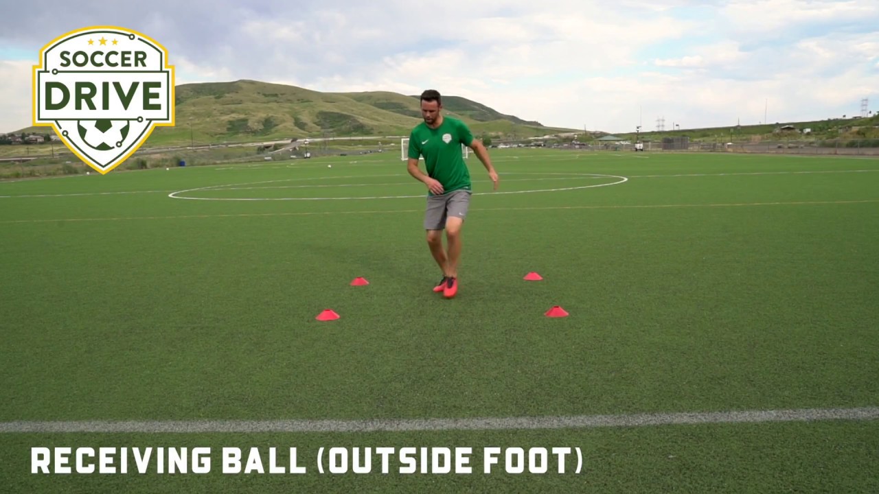 First TouchSoccer Drill: Receiving Ball Outside of Foot