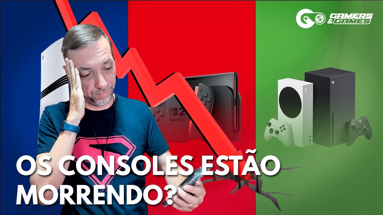 A mentira de que os consoles estão morrendo: O que os números mostram de verdade
