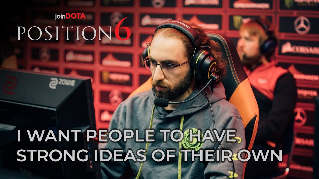 I WANT PEOPLE TO HAVE STRONG IDEAS OF THEIR OWN | Position 6 Highlights with SVG | Dota 2