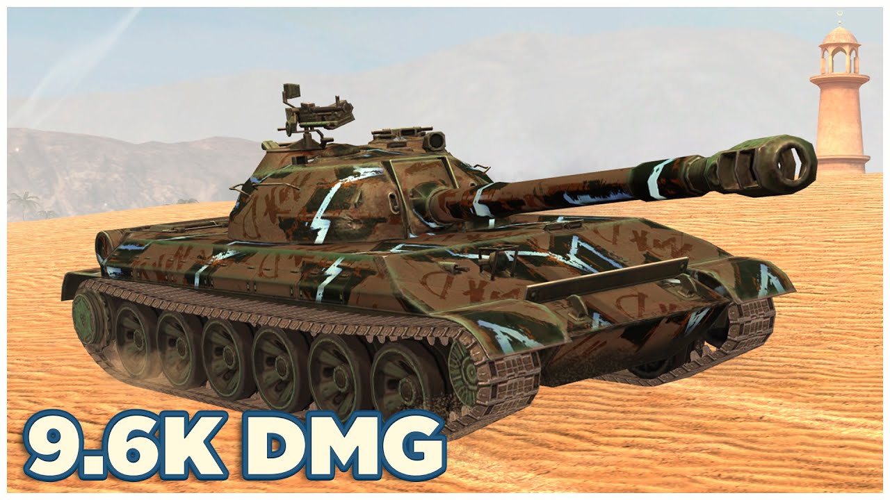WZ-113 • 9.6К УРОНА • 7 ФРАГОВ • WoT Blitz