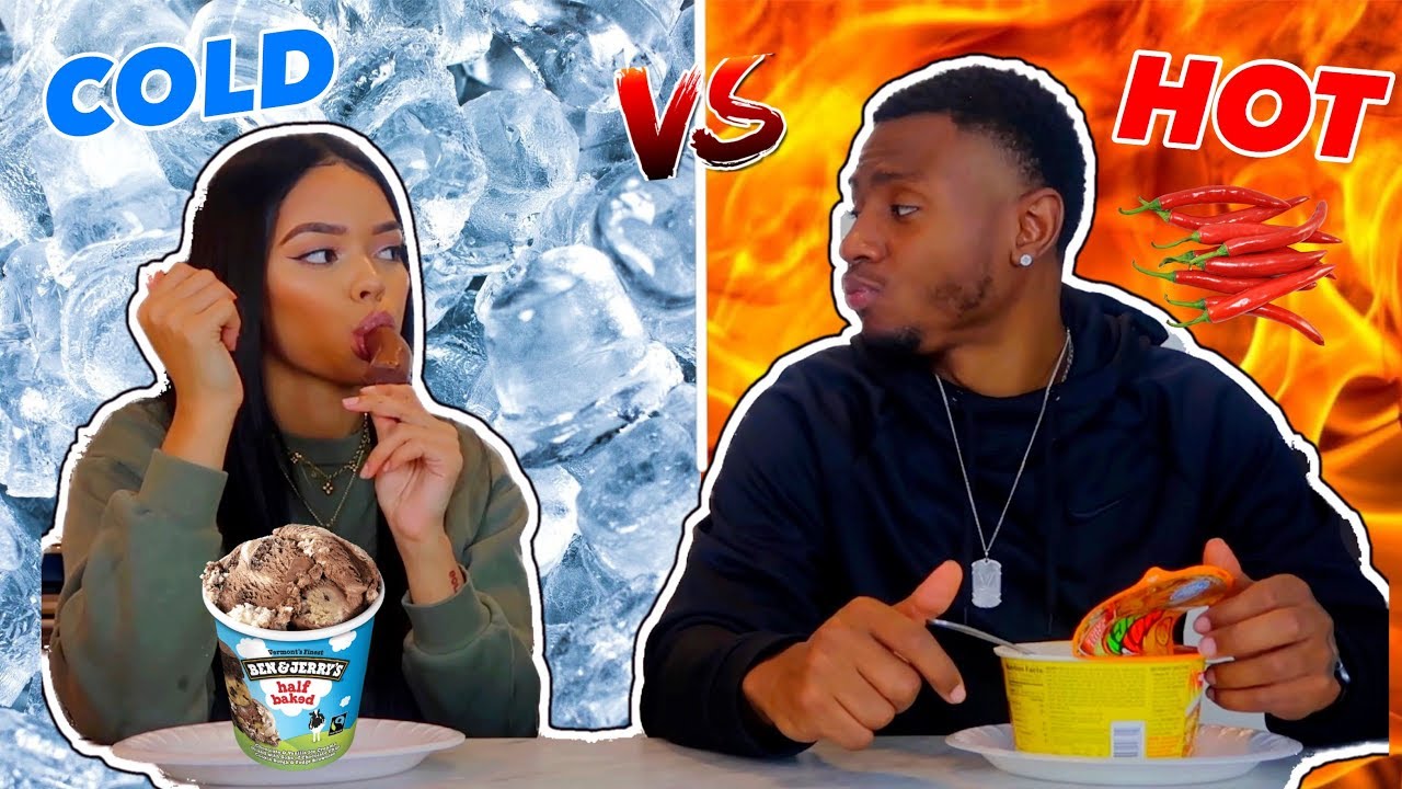 HOT VS COLD CHALLENGE!!