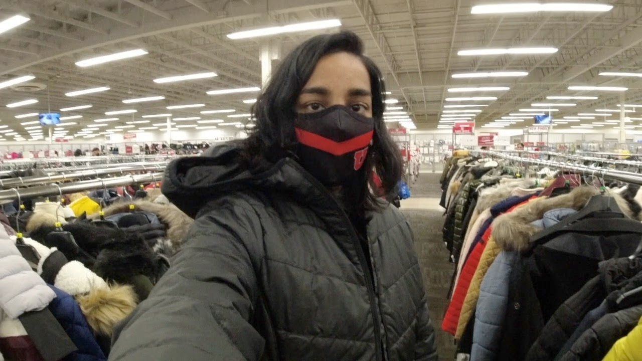 Winter clothes shopping at Burlington | Buying winter coats in USA | Nikita Singhi | VLOG25