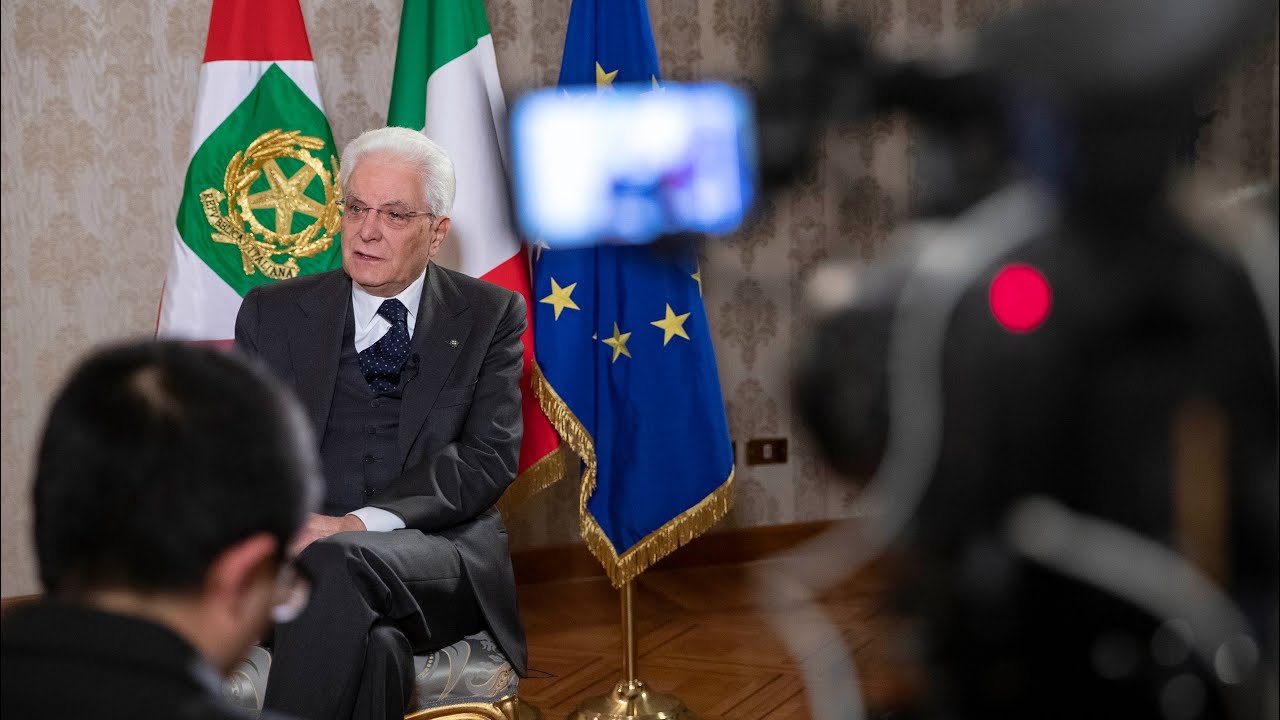 intervista del Presidente Mattarella ai media cinesi