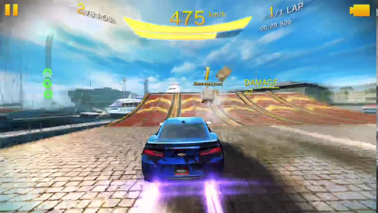 【Asphalt8】Chevrolet 2016 Camaro SS でマルチプレイしてみた その1