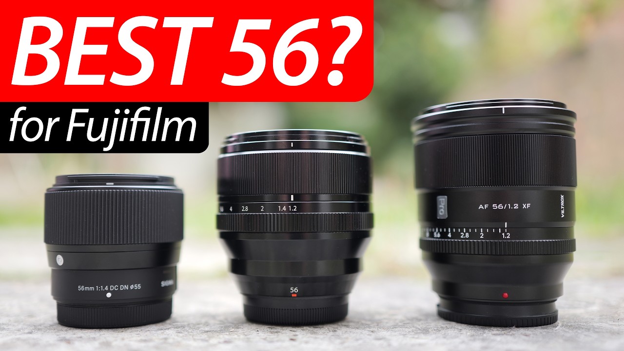 FUJIFILM против SIGMA против VILTROX: СРАВНИТЕЛЬНЫЙ обзор 56 мм!