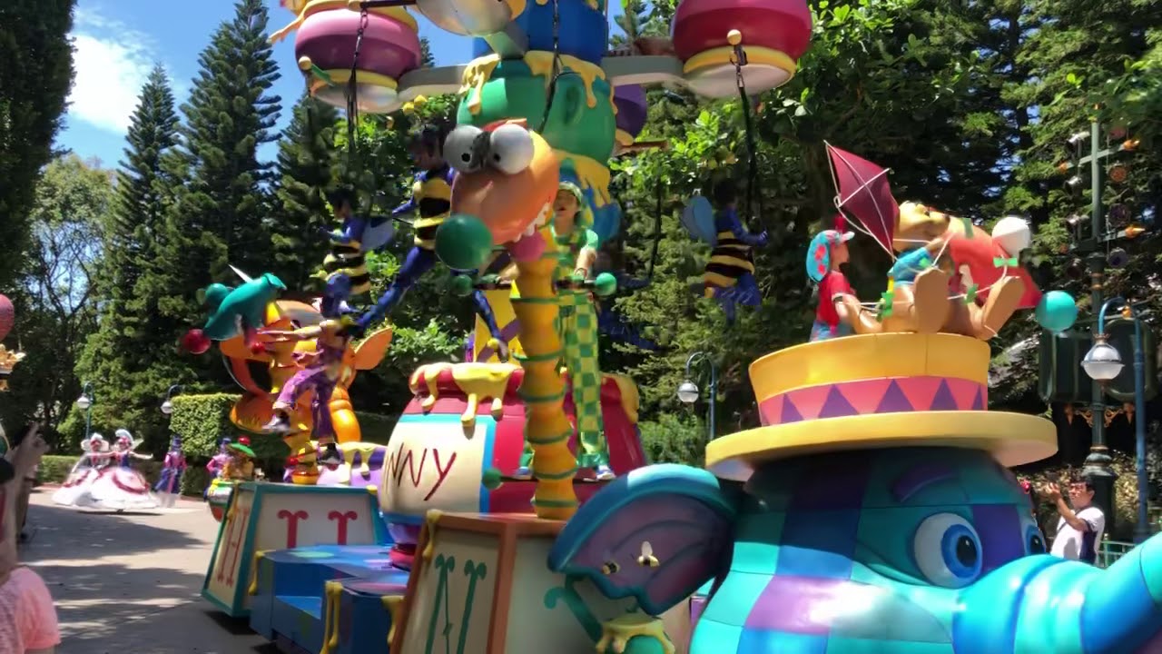Hong Kong Disneyland Flights of Fantasy parade, May 29, 2018