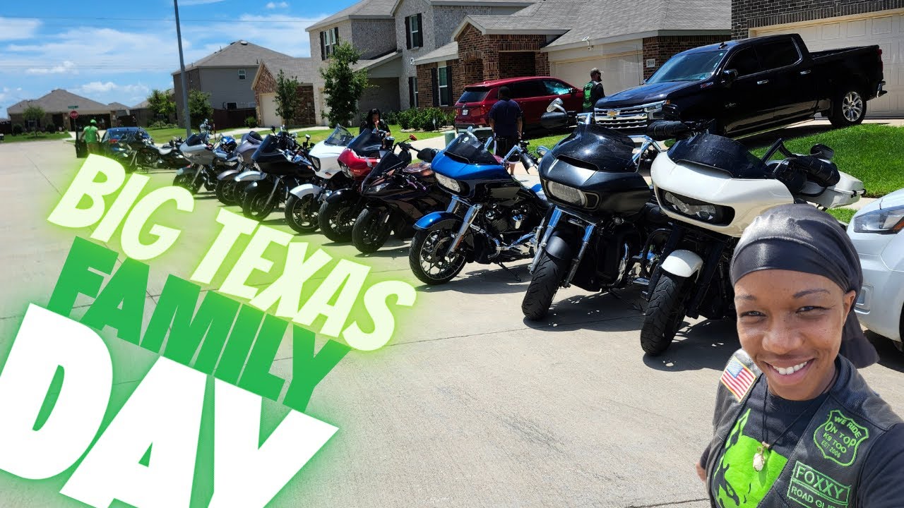 First Ride and Family Day with NEW Fam to Dallas, TX