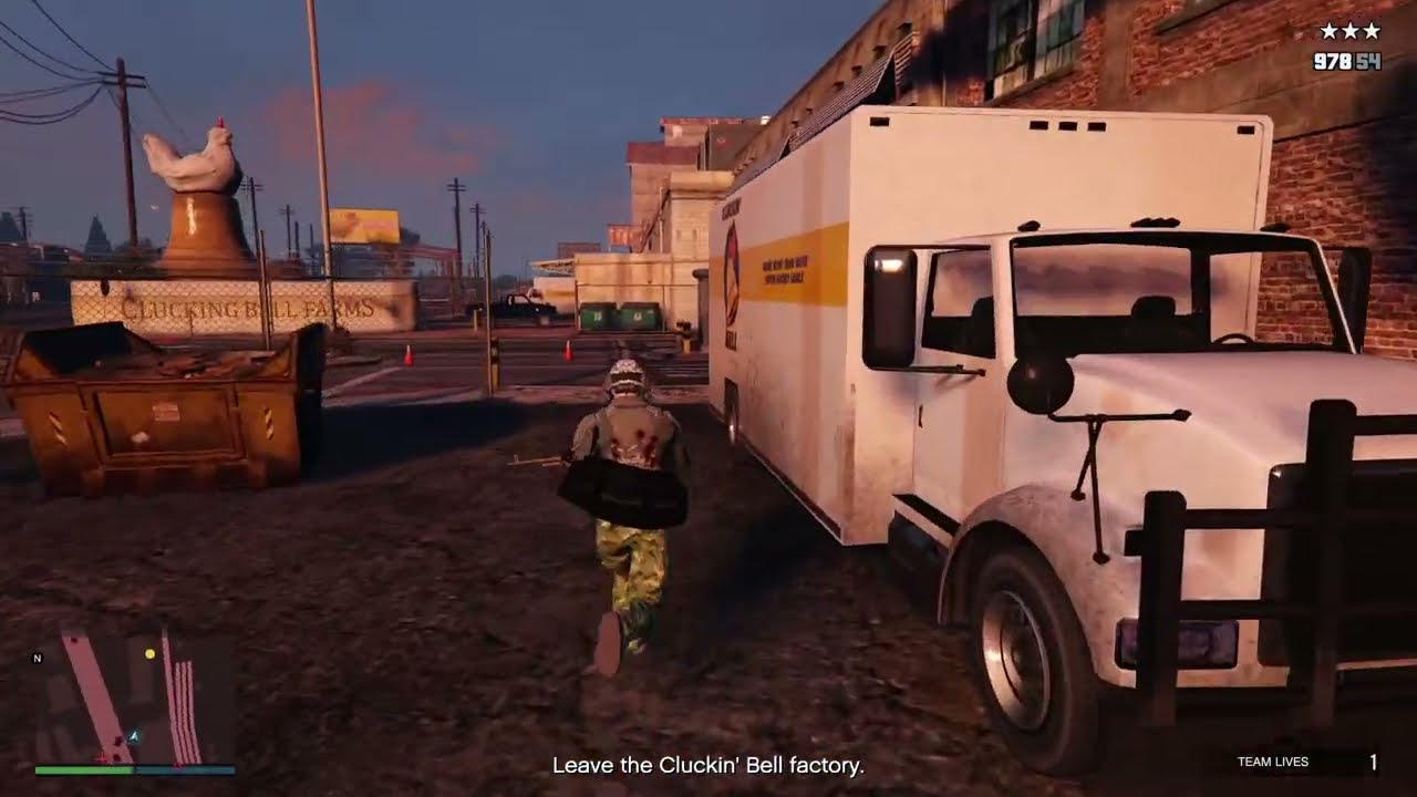 GTAV Clucking Bell Setup 6 Scene of the Crime