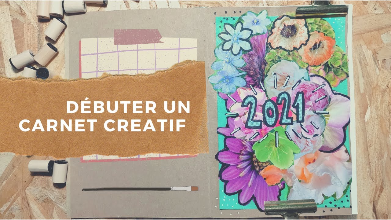 tuto débuter carnet créatif