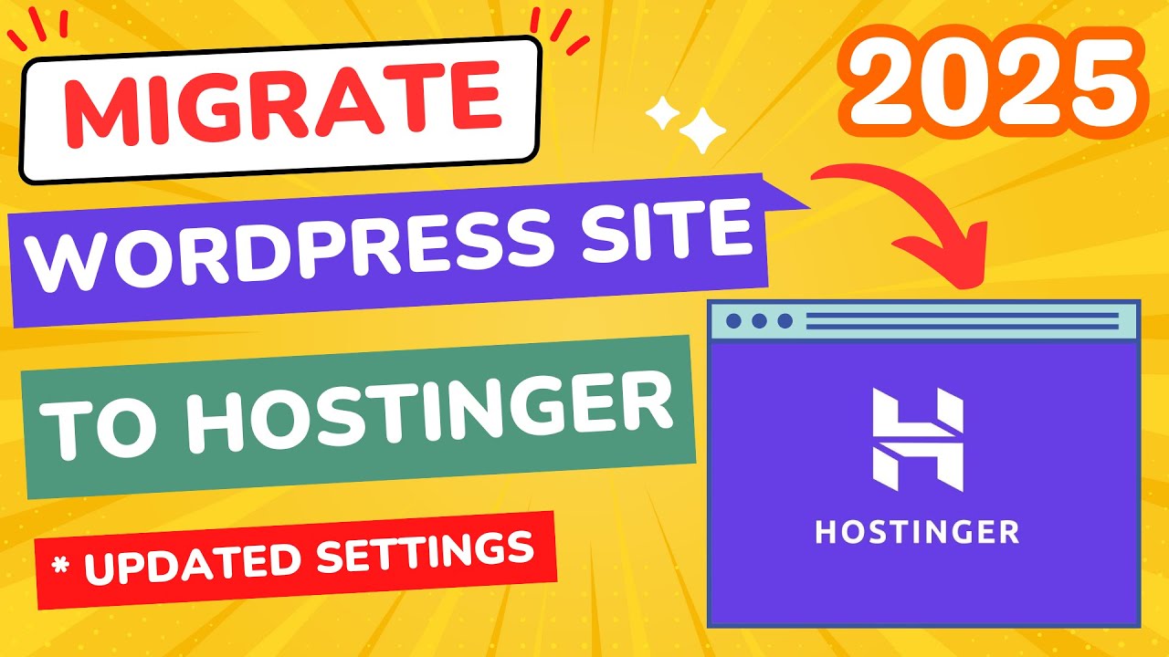 How to Migrate WordPress Site to Hostinger (Easiest Method EVER !!!)