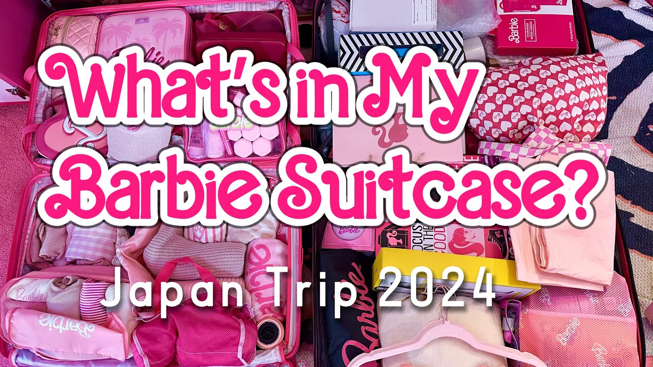 What's in My Barbie Suitcase? Reveal NEW MINI ME! Trip to JAPAN 2024