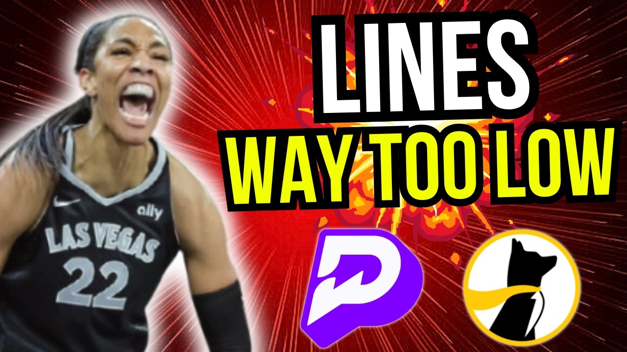 (5-0 победа со счетом 1:0 🧹) ЛУЧШИЕ СТАВКИ НА WNBA СЕГОДНЯ!! Суббота, 6 июня, на PrizePicks и Und...