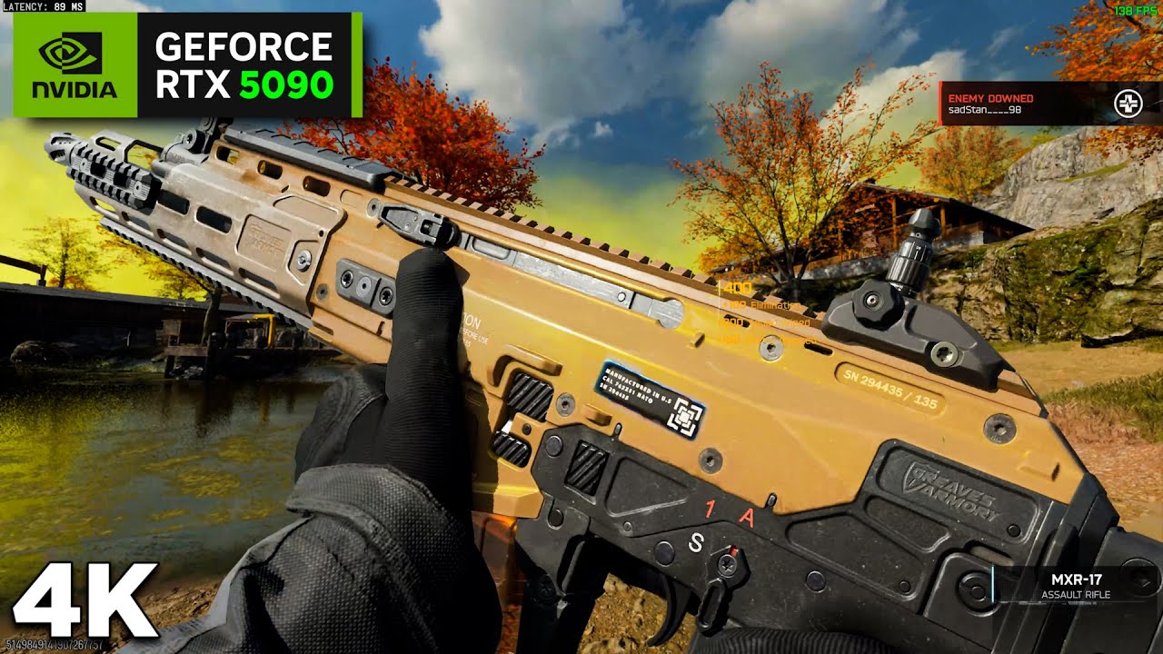 Call of Duty: Warzone (Haven's Hollow) | MAX Settings Gameplay in Native 4K (RTX 5090 32GB)