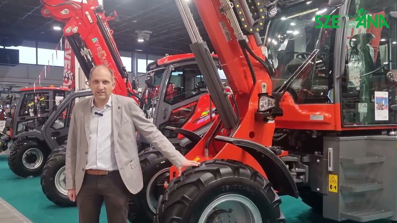 SZEGÁNA - Everun ERW2640T rakodógép #újmodell #agromashexpo2026 #everun #newmodel