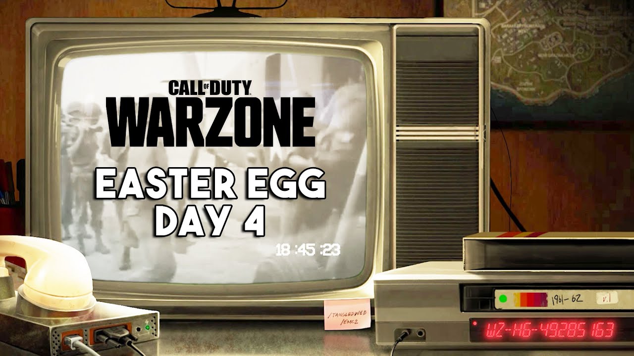 Modern Warfare Warzone - Black Ops Cold War Easter Egg DAY 4 (B7 Bunker)