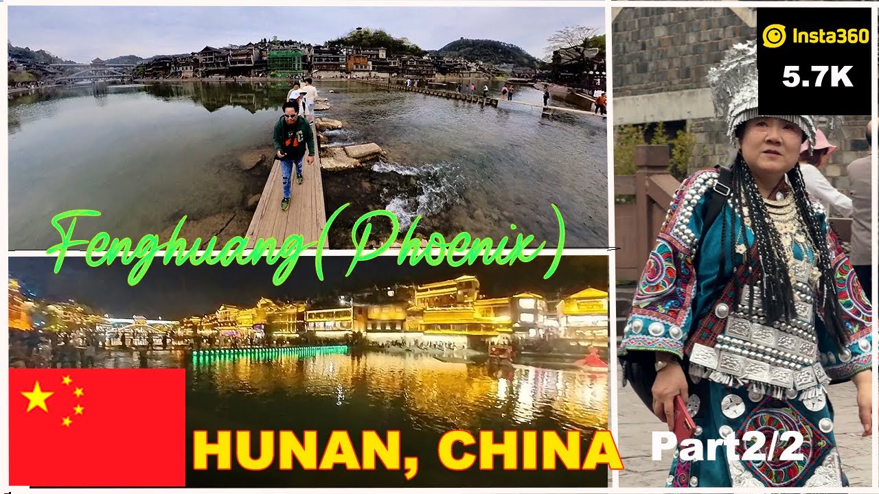 PHOENIX TOWN | ANCIENT CITY Part 2 #china #fenghuang #insta360 #phoenix