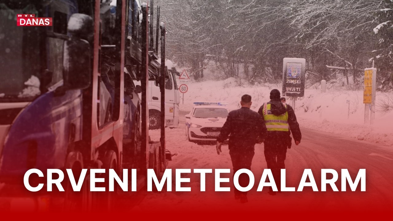 Snijeg iznenadio Hrvatsku, kamioni ne mogu autocestom: 'Problema s čišćenjem nije bilo' | RTL Danas