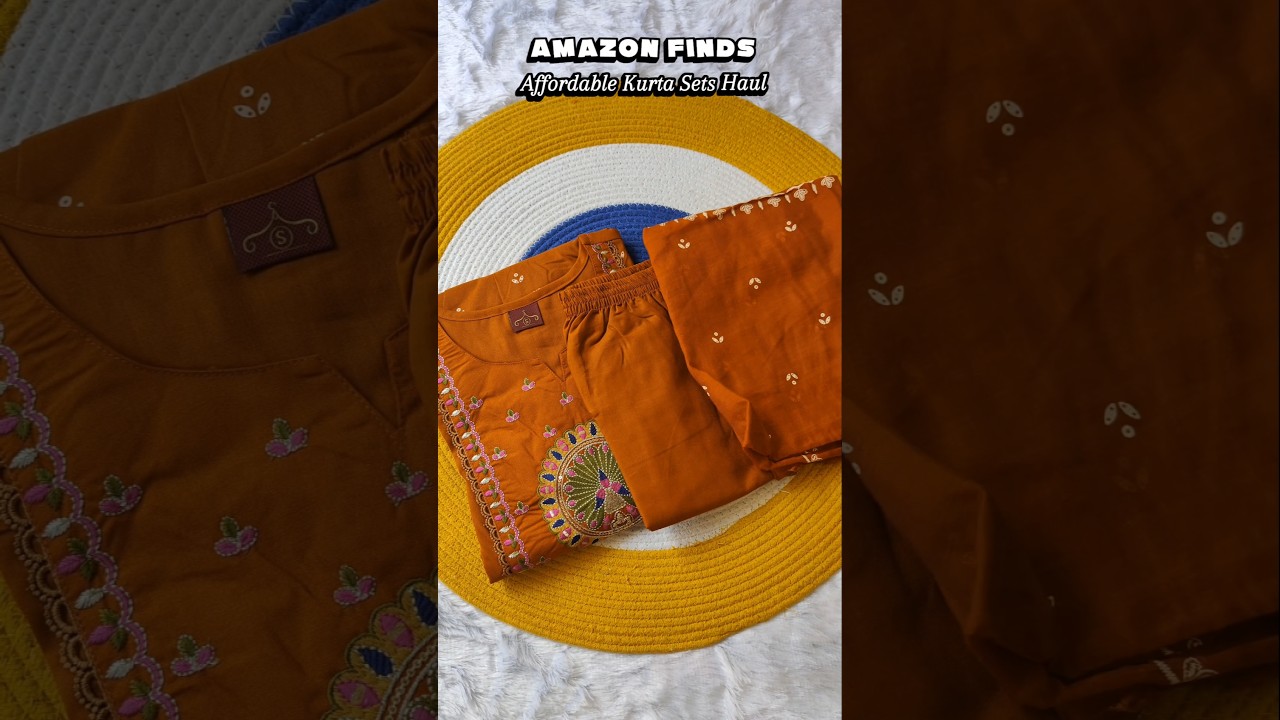 Amazon Kurta Set Haul Under Budget #amazonkurtasethaul #amazonfindoftheday #amazonhaulindia