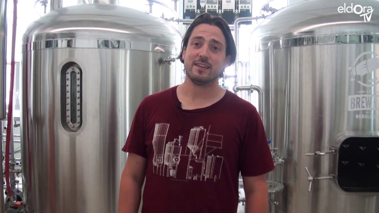 Visite de la brasserie la N&eacute;buleuse avec Kouros Ghavami (VD)