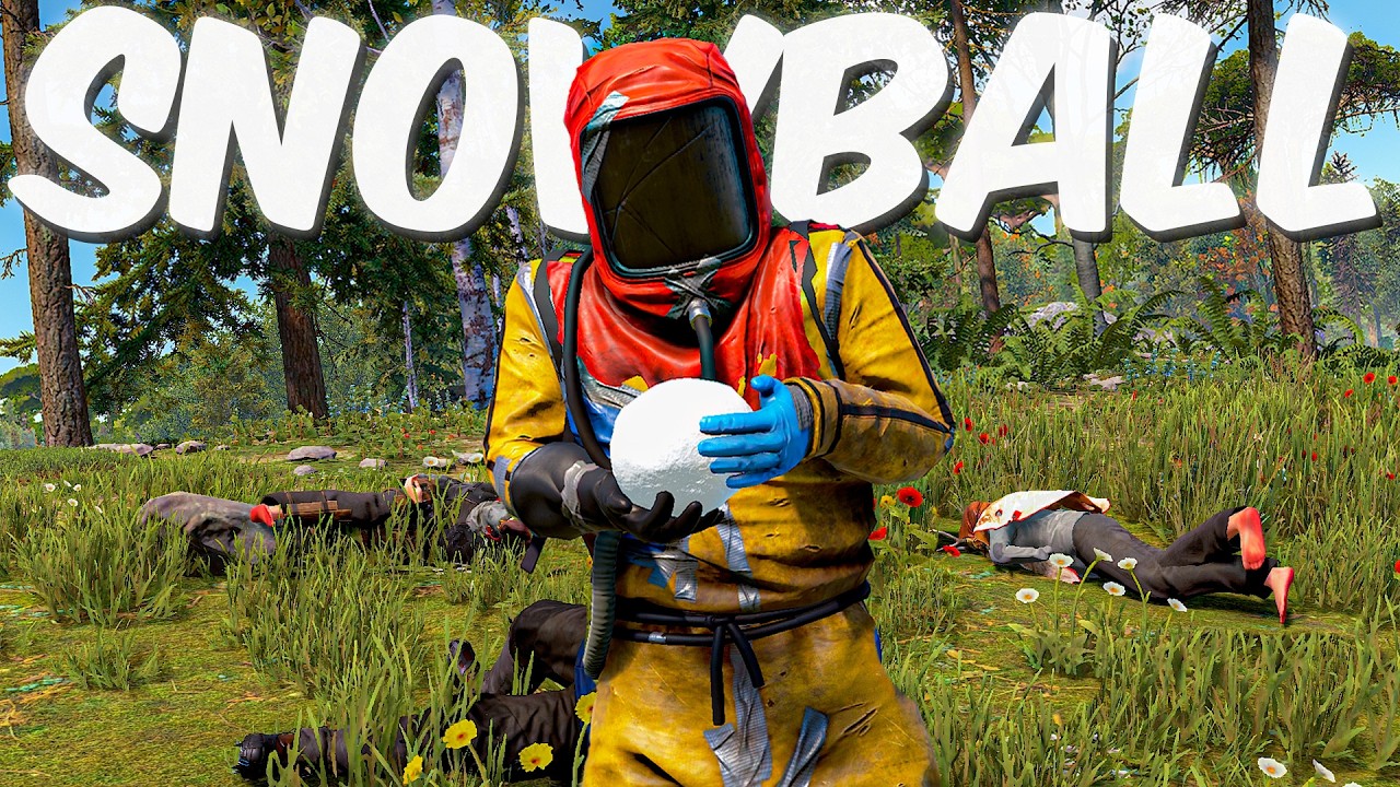 ASÍ JUEGA UN DUO DE +50.000 HORAS UN SNOWBALL en RUST 