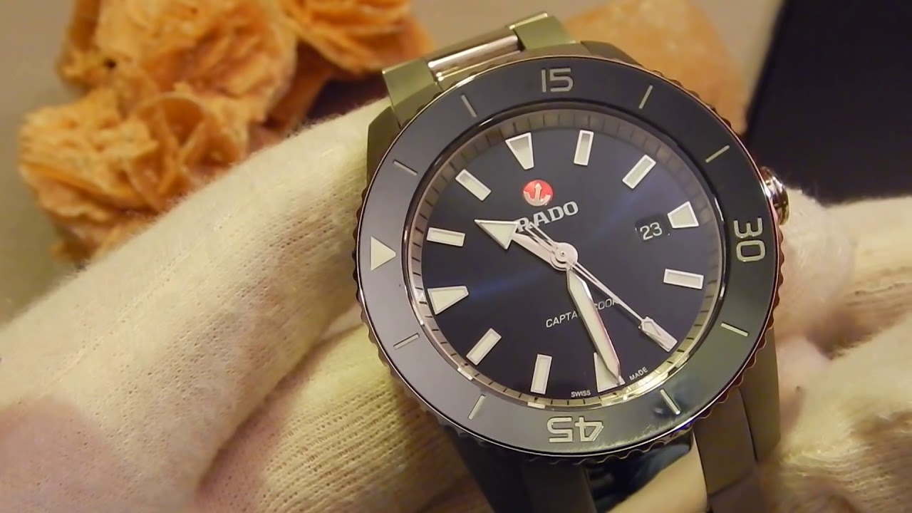 Video recenzja: RADO HyperChrome Captain Cook Automatic XL Titanium