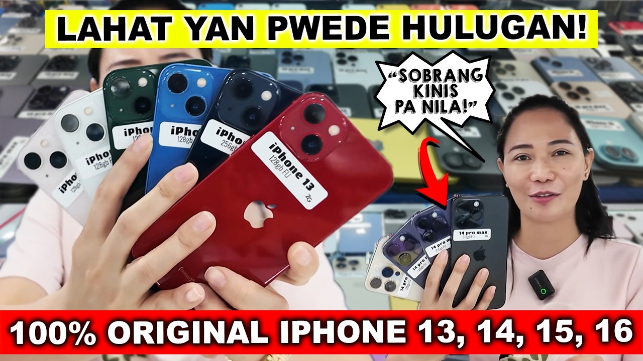 Б/У, но оригинальные iPhone 13, 14, 15, 16 серии. Все продаются со скидкой 1500 песо.