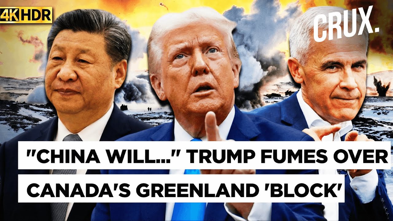 Denmark, Greenland “In Serious Situation” as Trump Blasts Canada Over ‘Golden Dome Opposition’ | 4K