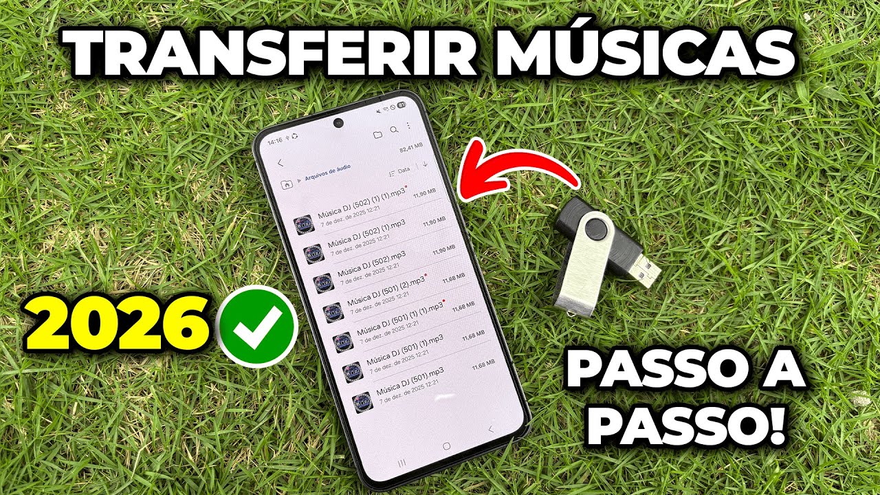 COMO PASSAR MÚSICAS DO CELULAR PARA O PENDRIVE EM 2026