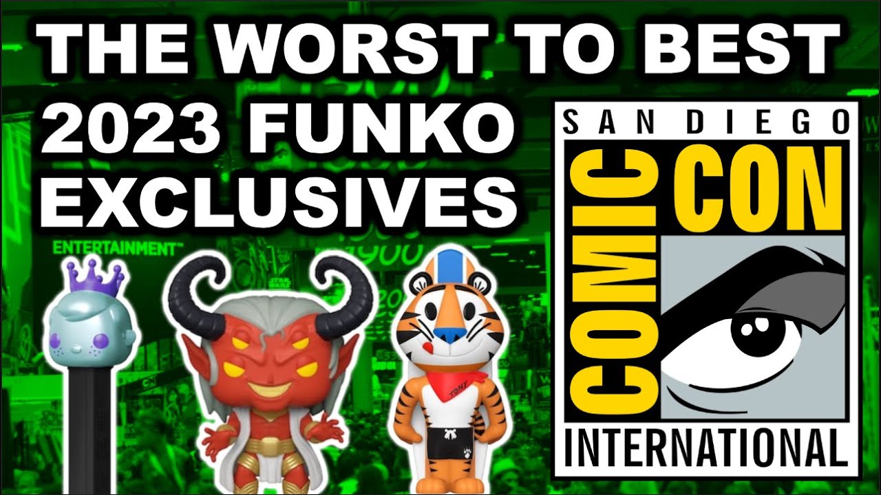 The Worst To Best SDCC 2023 Funko Exclusives!