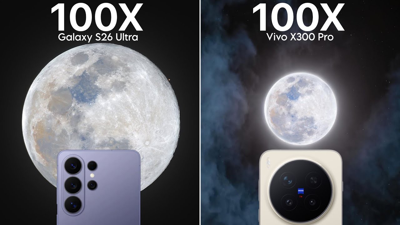 Samsung Galaxy S26 Ultra VS Vivo X300 Pro Live Zoom Test Comparison
