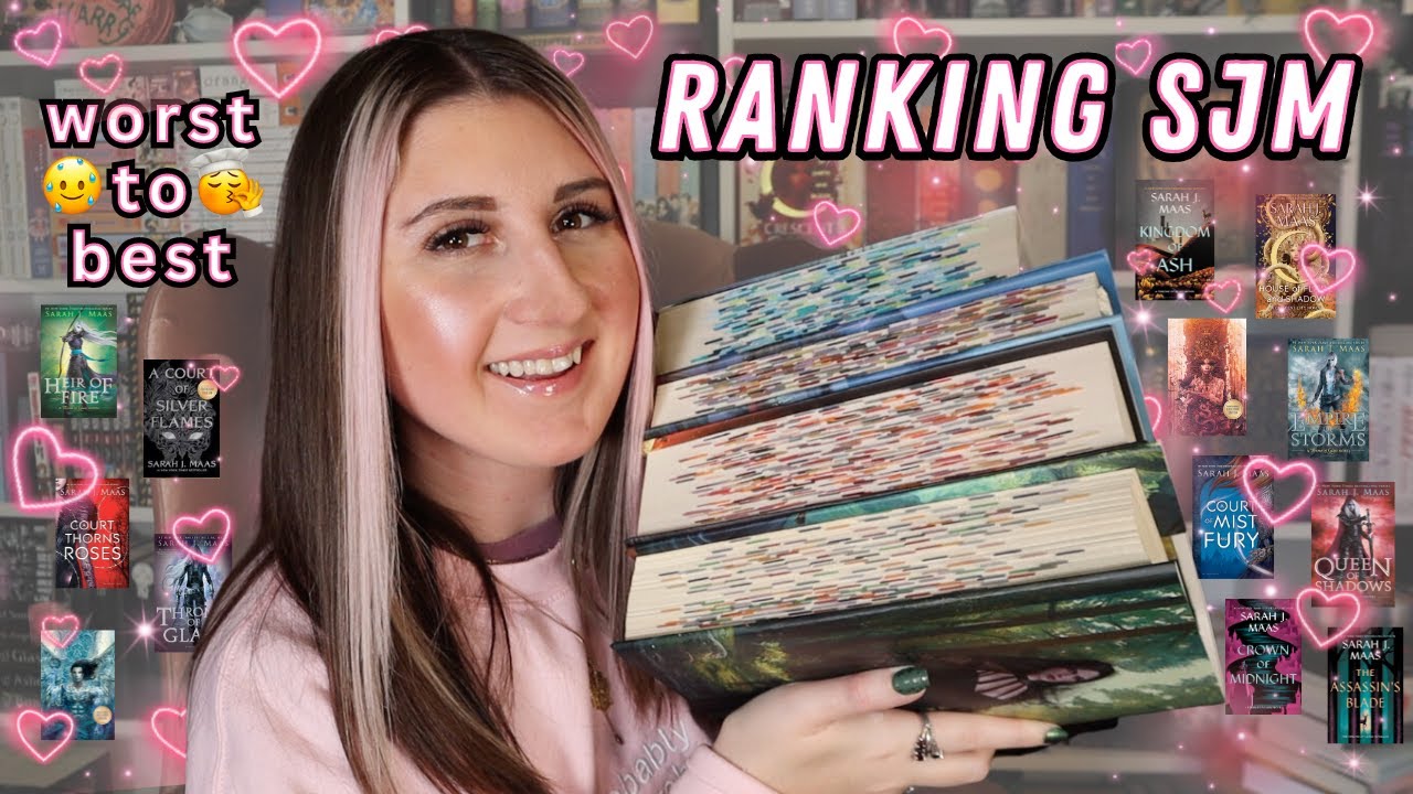 ranking SJM books worst to best ♡ least favorite sarah j maas VS all time favorite books