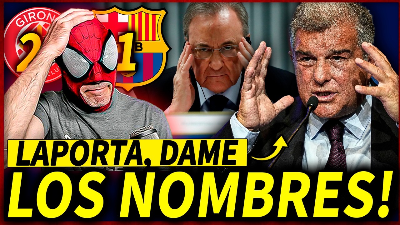 🤯LAPORTA DENUNCIA PÚBLICAMENTE MANO NEGRA en LALIGA: 