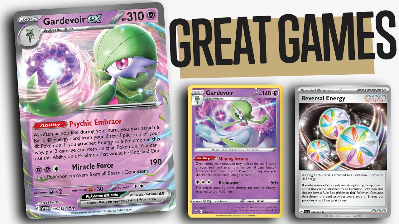 REALLY INTENSE games with my GARDEVOIR EX Pokemon TCG deck!