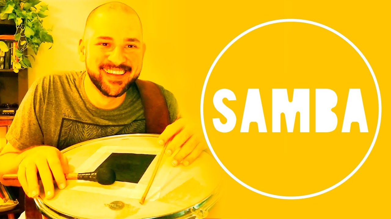 Como tocar SAMBA na zabumba  | Rafael Beibi