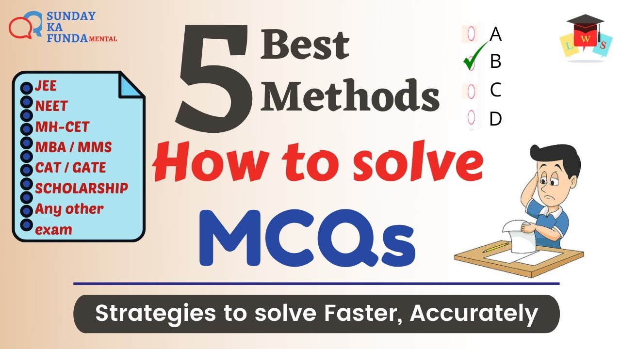 How to guess MCQs Correctly | Crack MCQs | JEE, NEET, MH-CET & other Exam | Smart and Advance Tricks