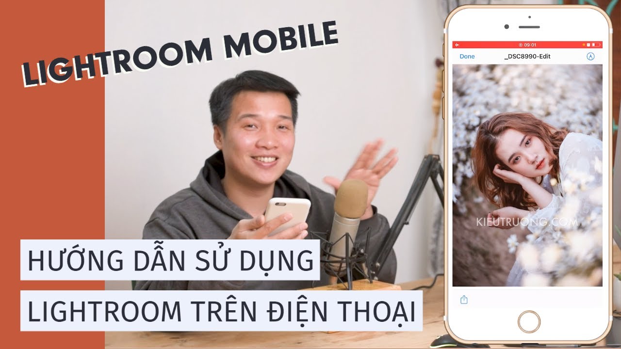 Hướng dẫn sử dụng Lightroom trên điện thoại chi tiết A-Z