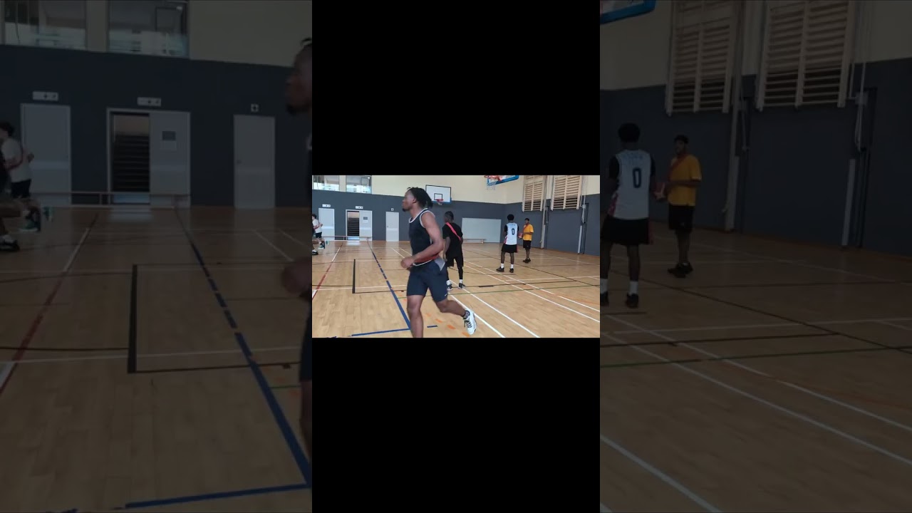 Sunday basketball training in Windhoek Namibia 