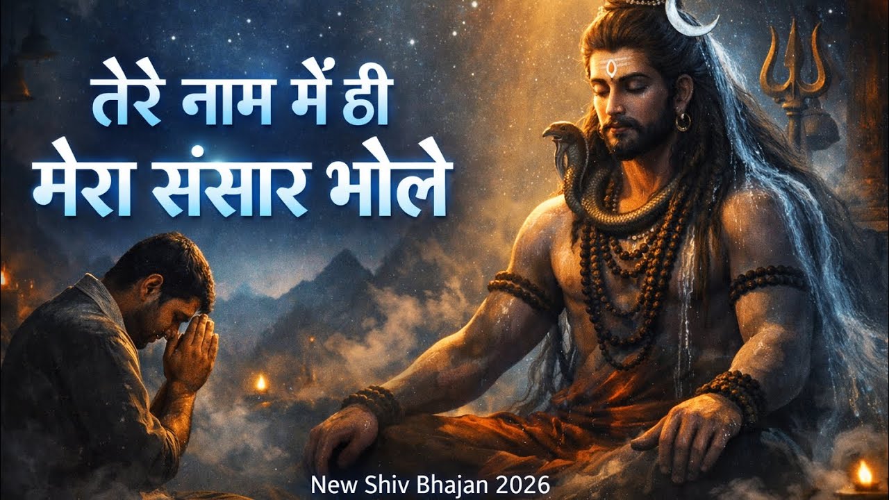 🌼 Soulful #Bholenath Bhajan।🔱 तेरे नाम में ही मेरा संसार#bhole#Devotional ।#harharmahadev#TopBhajans