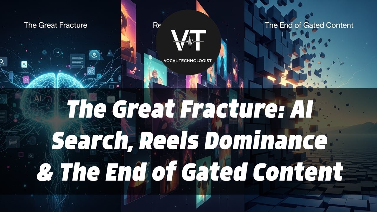 The Great Fracture: AI Search, Reels Dominance & The End of Gated Content