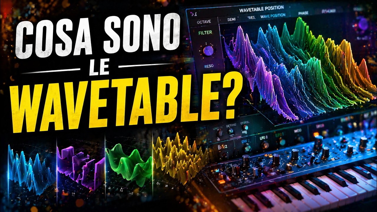 Cosa sono le wavetable? Come funziona la Sintesi Wavetable?